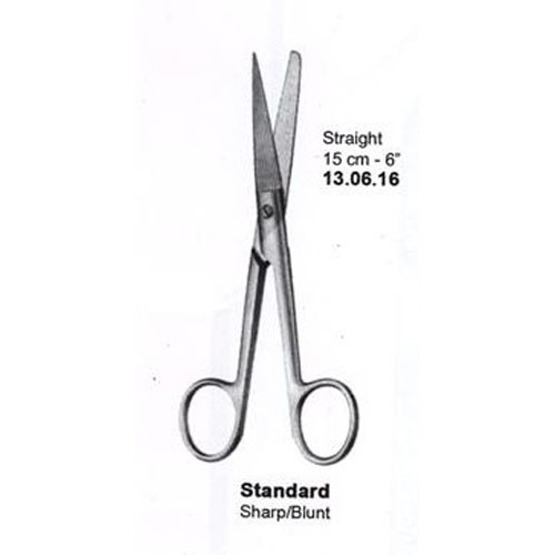 Scissors - Sharp 6 Blunt